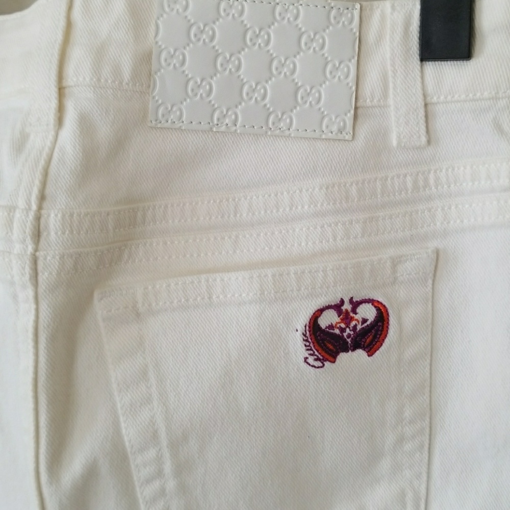 Gucci White Mini Skirt Size 38 - Picture 4 of 8